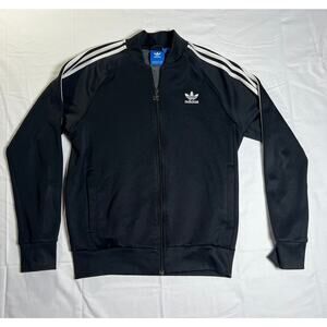 Adidas Women Black Jacket Medium